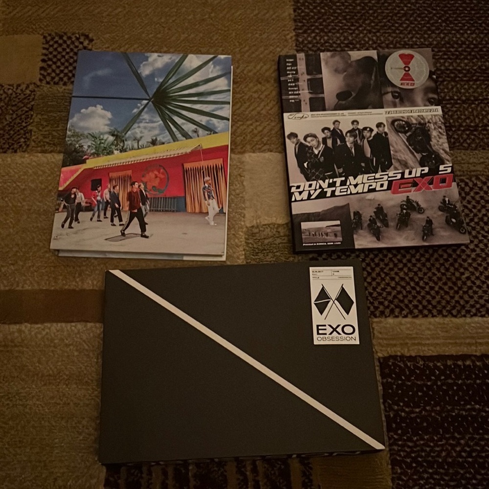 [SOLD] 3 EXO Albums From Years 2017-2019